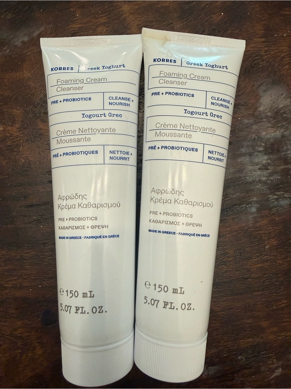 Korres White Foaming Cream Cleanser (2-Pack)
